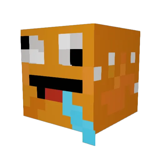 BigBeans49 Minecraft avatar head, 3D render