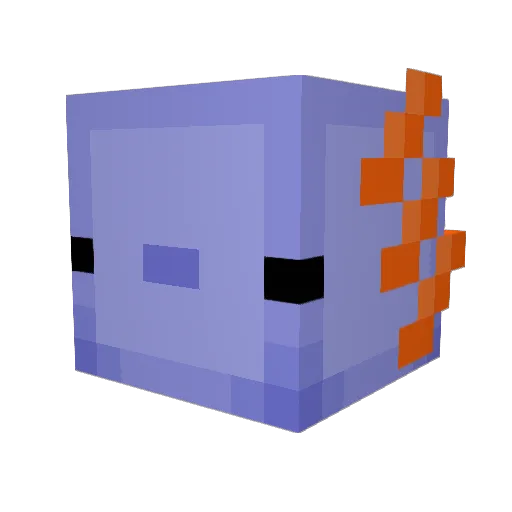BigBeardedCauc Minecraft avatar head, 3D render