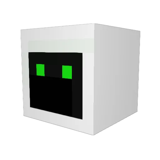 BigBenski Minecraft avatar head, 3D render