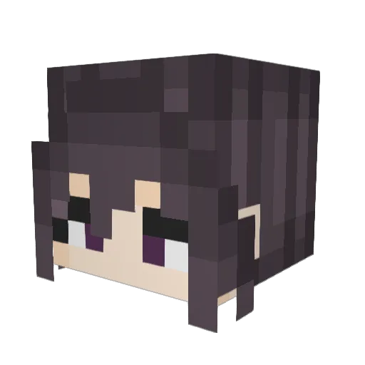 BigBig_Boss Minecraft avatar head, 3D render