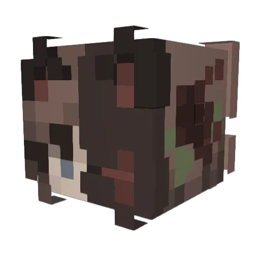 BigBlazer Minecraft avatar head, 3D render