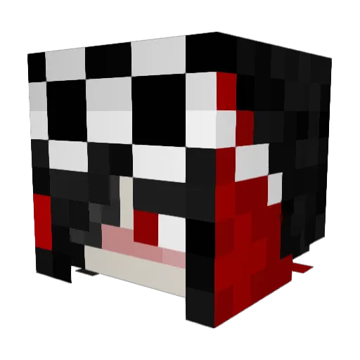 BigBlueOwl Minecraft avatar head, 3D render