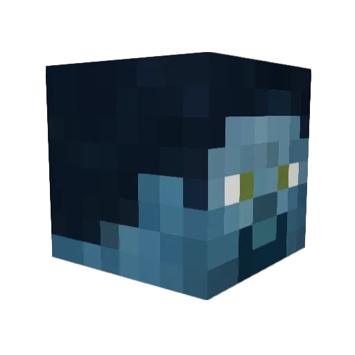 BigBoiAz Minecraft avatar head, 3D render