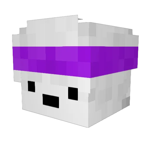 BigBoiEJ Minecraft avatar head, 3D render