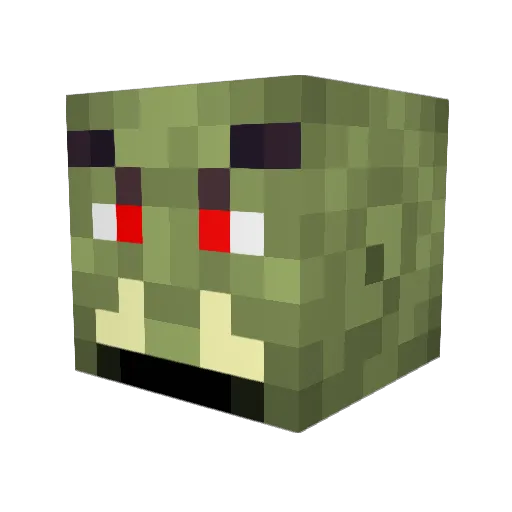 BigBoiVen Minecraft avatar head, 3D render