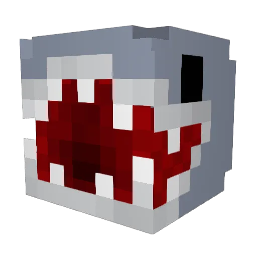 BigBoi_MnR Minecraft avatar head, 3D render