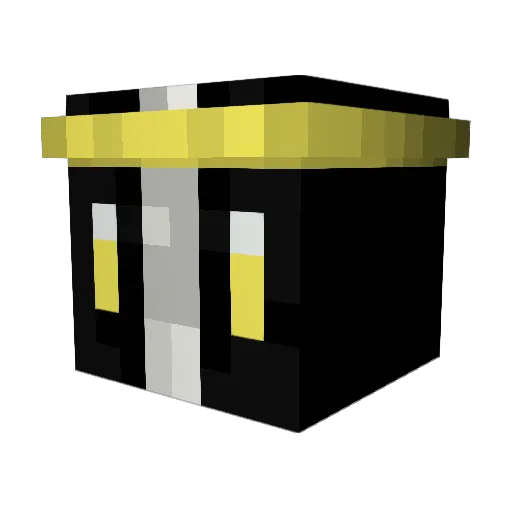 BigBookest Minecraft avatar head, 3D render