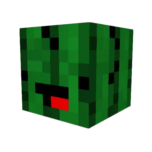 BigBooteZ Minecraft avatar head, 3D render