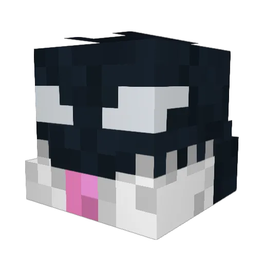 BigBorgs_ Minecraft avatar head, 3D render