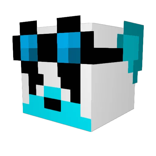 BigBowser1234 Minecraft avatar head, 3D render