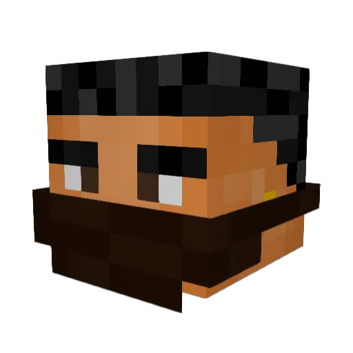 BigBoyAlex6867 Minecraft avatar head, 3D render