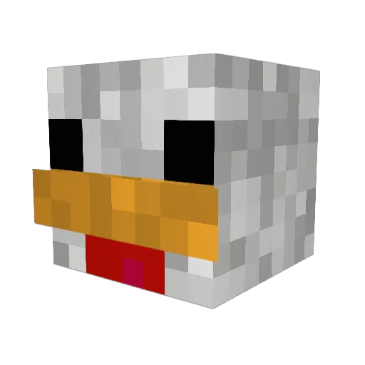 BigBoyHanzzy Minecraft avatar head, 3D render