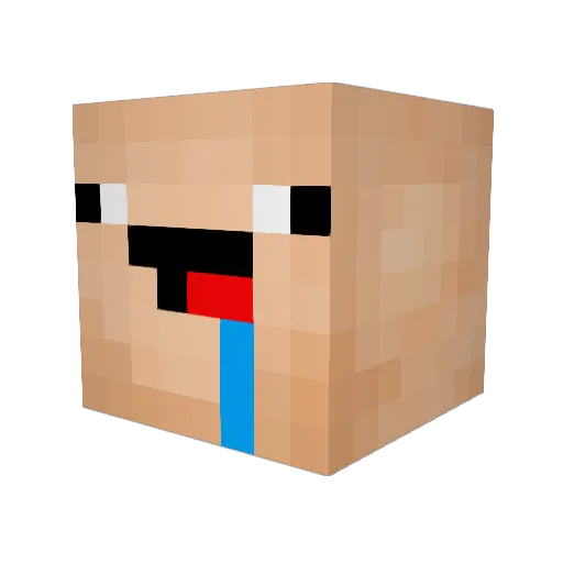 BigBoyKyle1563 Minecraft avatar head, 3D render