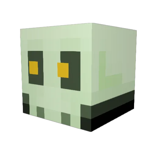 BigBoyStrydum Minecraft avatar head, 3D render