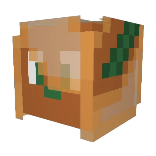 BigBoyoBilly Minecraft avatar head, 3D render