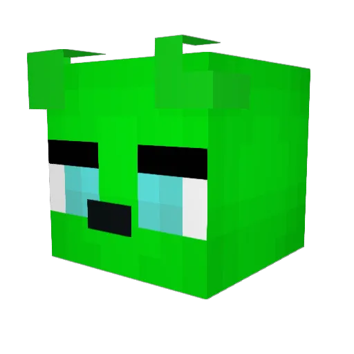 BigBrah420 Minecraft avatar head, 3D render