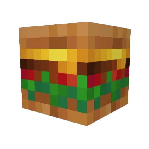 BigBrainRay Minecraft avatar head, 3D render