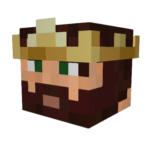 BigBro_2013 Minecraft avatar head, 3D render