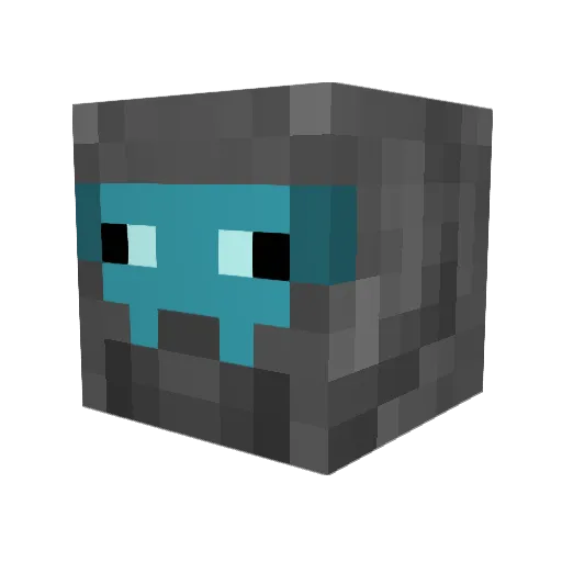 BigBrudda03 Minecraft avatar head, 3D render