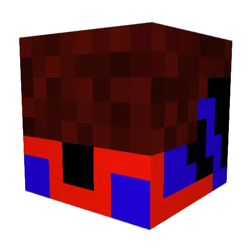 BigBunny1234 Minecraft avatar head, 3D render