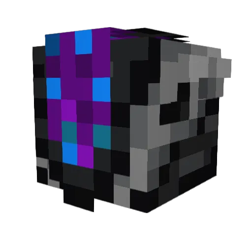 BigCapper Minecraft avatar head, 3D render