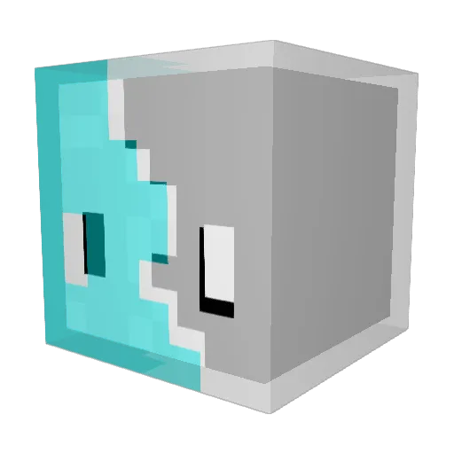 BigCatsy Minecraft avatar head, 3D render