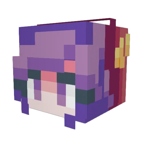 BigCharlesMC Minecraft avatar head, 3D render