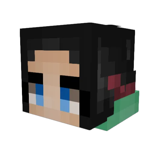 BigChunginator Minecraft avatar head, 3D render
