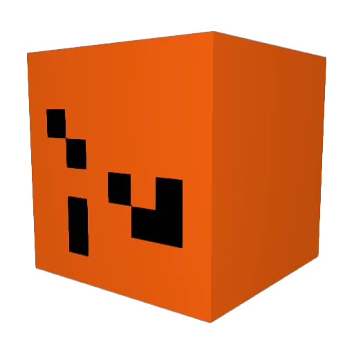 BigChungusRave69 Minecraft avatar head, 3D render