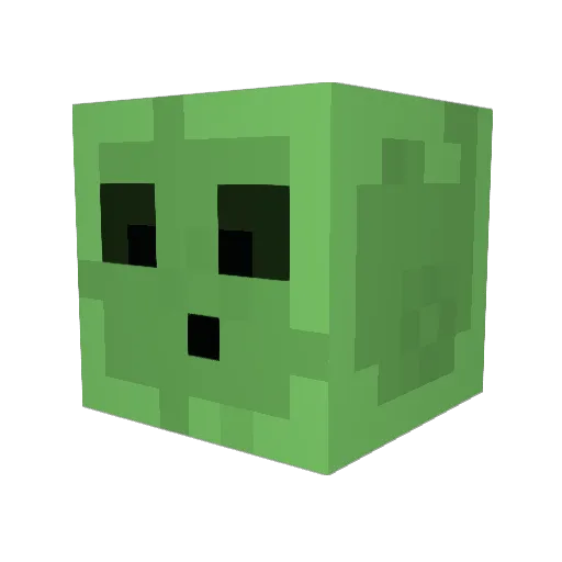 BigCockBill Minecraft avatar head, 3D render