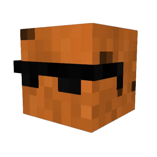 BigCookie45 Minecraft avatar head, 3D render
