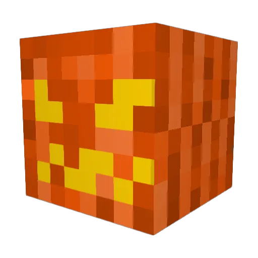 BigDGames Minecraft avatar head, 3D render