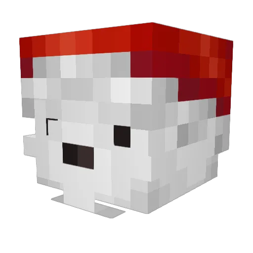BigDaddyJamal Minecraft avatar head, 3D render