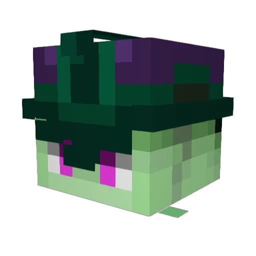 BigDaddyMillz Minecraft avatar head, 3D render
