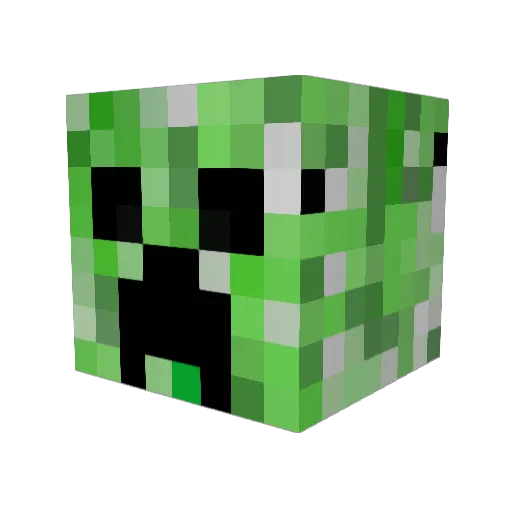 BigDaniel4 Minecraft avatar head, 3D render