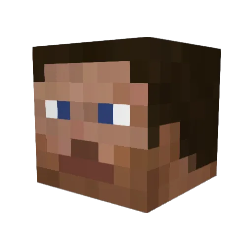 BigDog790 Minecraft avatar head, 3D render