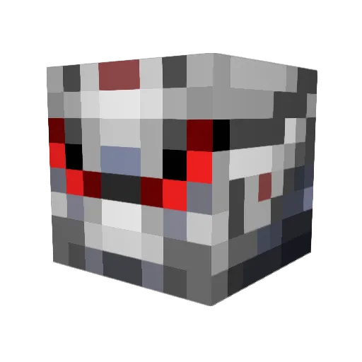 BigFatCuck Minecraft avatar head, 3D render