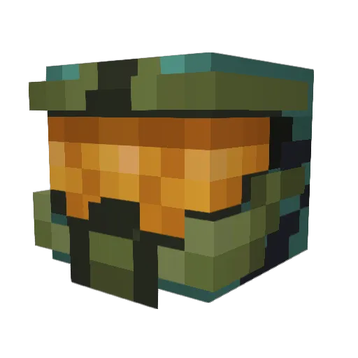 BigFatGuy2525 Minecraft avatar head, 3D render