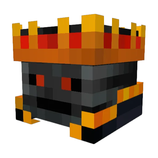 BigFez58 Minecraft avatar head, 3D render