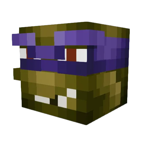 BigGameHunterMC Minecraft avatar head, 3D render