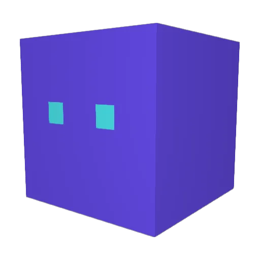 BigGhungus Minecraft avatar head, 3D render