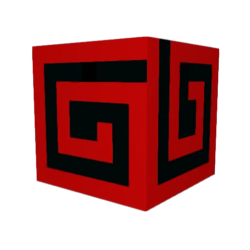 BigGoChoo Minecraft avatar head, 3D render