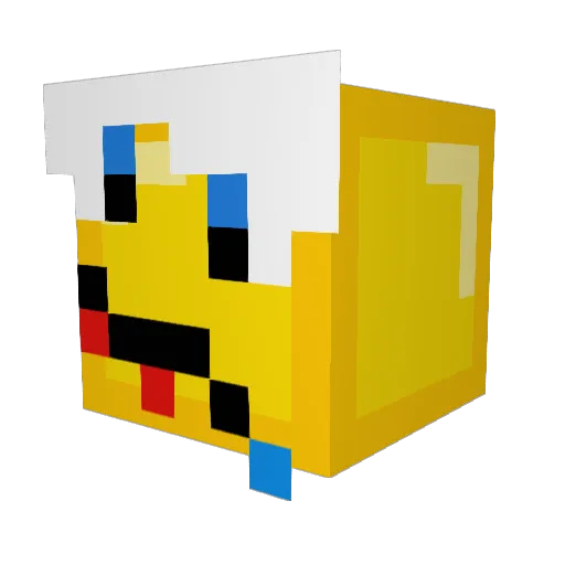 BigGreenCoyote Minecraft avatar head, 3D render