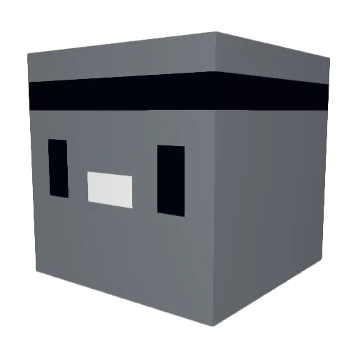 BigGski Minecraft avatar head, 3D render