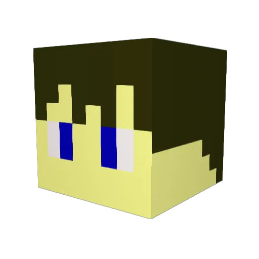BigGuardian Minecraft avatar head, 3D render