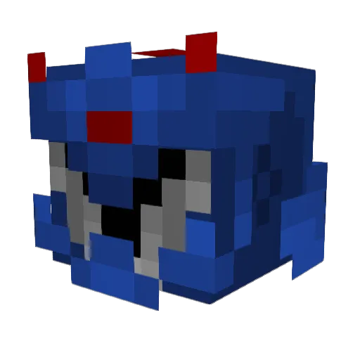 BigHeroMan Minecraft avatar head, 3D render