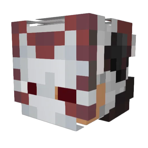 BigHoff24 Minecraft avatar head, 3D render