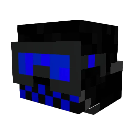 BigJ_HD Minecraft avatar head, 3D render