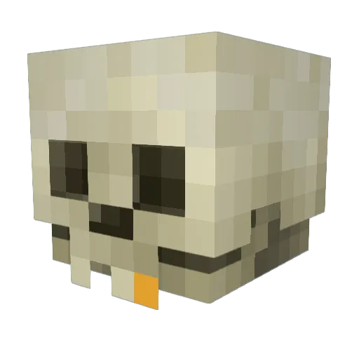 BigJac Minecraft avatar head, 3D render