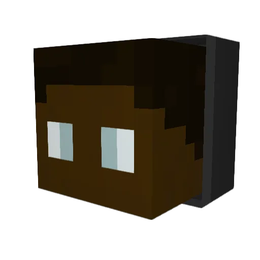 BigJay0130 Minecraft avatar head, 3D render